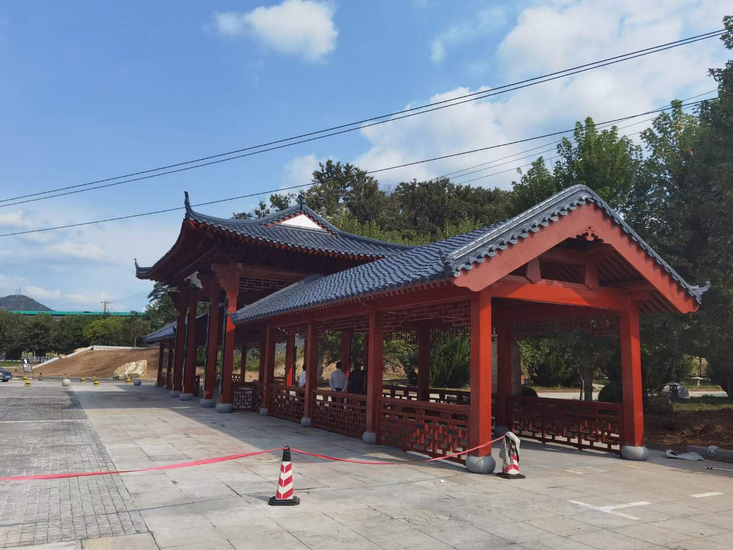 大连防腐木,大连防腐木栈道,大连园林景观